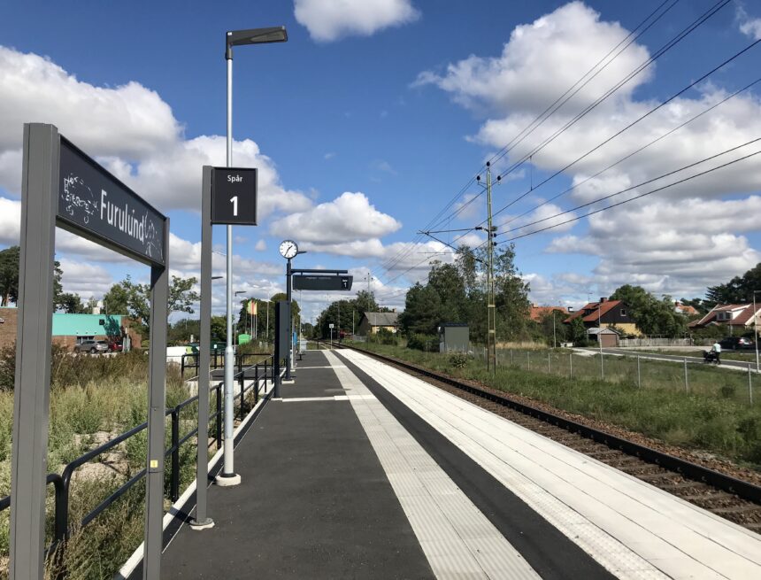 Invigning av Lommabanan sker digitalt